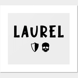 LAUREL Posters and Art